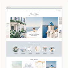 Load image into Gallery viewer, Elegant Lifestyle Blog WordPress Theme for Bloggers &amp; Creators – Fully Responsive &amp; WooCommerce Ready
