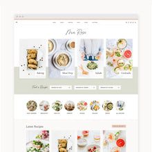 Load image into Gallery viewer, Elegant Lifestyle Blog WordPress Theme for Bloggers &amp; Creators – Fully Responsive &amp; WooCommerce Ready