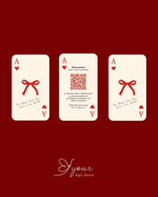 Load image into Gallery viewer, Luxury Playing Card Business Card Template – Editable Canva Digital Card Design