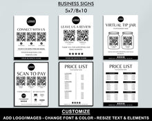 Load image into Gallery viewer, Ultimate Clothing Business Labeling Bundle – Editable Product Labels, Care Cards &amp; Order Forms