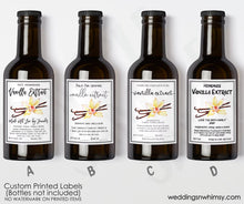 Load image into Gallery viewer, Homemade Vanilla Extract Label Template | Editable Bottle Label Design | Kitchen &amp; Gift Product Label | Canva Printable