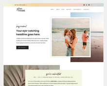 Load image into Gallery viewer, Gleam – Modern Lifestyle &amp; Parenting WordPress Theme for Bloggers, Coaches &amp; Creators