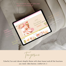 Load image into Gallery viewer, Feminine Pastel Shopify Theme – Elegant Lifestyle Store Design with Pages &amp; Branding Layouts