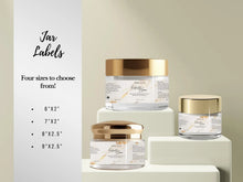 Load image into Gallery viewer, Luxury Cosmetic Label Bundle | Editable Canva Skincare &amp; Beauty Product Label Templates