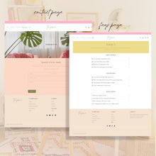 Load image into Gallery viewer, Feminine Pastel Shopify Theme – Elegant Lifestyle Store Design with Pages &amp; Branding Layouts