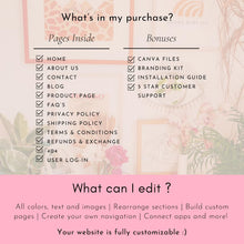 Load image into Gallery viewer, Feminine Pastel Shopify Theme – Elegant Lifestyle Store Design with Pages &amp; Branding Layouts