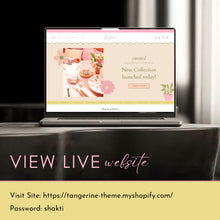 Load image into Gallery viewer, Feminine Pastel Shopify Theme – Elegant Lifestyle Store Design with Pages &amp; Branding Layouts