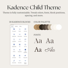 Load image into Gallery viewer, Silhouette – Luxury Lifestyle, Fashion &amp; Recipe WordPress Theme (Kadence Child, WooCommerce Ready)