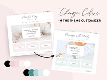 Load image into Gallery viewer, Amelia May – Elegant Feminine WordPress Theme for Lifestyle &amp; Personal Blogs