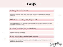 Load image into Gallery viewer, Amelia May – Elegant Feminine WordPress Theme for Lifestyle &amp; Personal Blogs